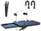 Voiakiu Support pour Ordinateur Portable pour Voiture - Plateau sièges Volant Voiture,Plateau d'appui-tête pour siège arrière pour Manger, Manger, Boire, écrire, Ordinateur Portable
