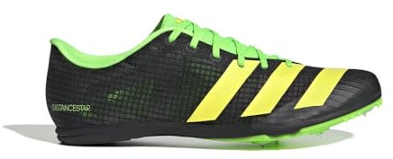 Adidas Distancestar, Zapatillas con Clavos Hombre, NEGBÁS/AMAHAZ/Versol, 44 EU