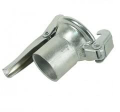 Giunto Femmina Filettato Interno Zincato Portagomma Misura DN 80 | DN 100 Raccordi PG Zincati Sferici (DN 100 x 3)