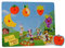 Puzzle mit Griffen - Holzpuzzle/Legespiel - Mickey Maus - Obst und Essen/Griffe Griff - für Kinder Steckpuzzle - Formenpuzzle aus Holz - für Kleinkinder M..