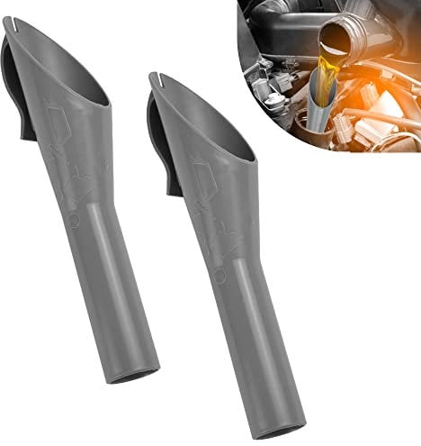HAOMEEDUO 2 PCS Entonnoir de Remplissage de Carburant Entonnoir de Remplissage Diesel Entonnoir Essence Voiture 17cm Entonnoir à Carburant Entonnoir Diesel Voiture pour la Plupart des Voitures Diesel