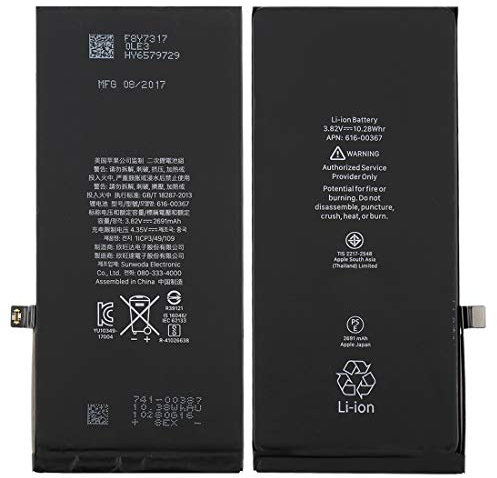iPartsAcheter pour iPhone 8 Plus 2691mAh Li-ION Batterie