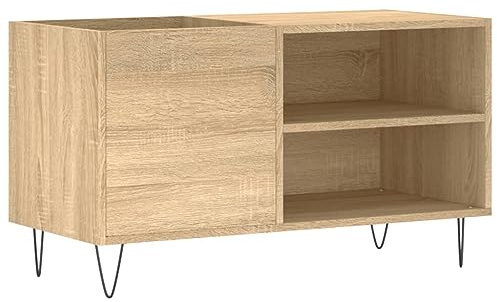 vidaXL Plattenschrank Sonoma-Eiche 85x38x48 cm Holzwerkstoff