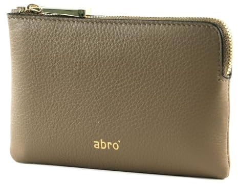 abro Leather Dalia Cosmetic Bag Coconut