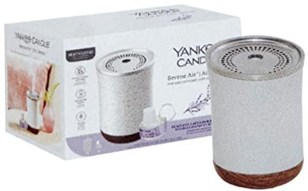Yankee Candle Peaceful Lavender & Sea Salt Ultrasonic Diffuser Starter Kit