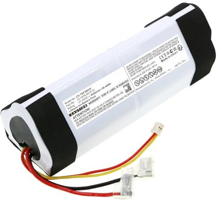 Akku for Scheuersaugmaschine, 21,6 V/4000 mAh/86,40 Wh. Kompatibel mit Tineco IFloor 3/VWV8/CL1879-6S1P-01. Ersatzakku for kabellosen Handstaubsauger mit starker Saugkraft