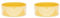 Scruffs Aztec 2pc Ceramic Dog Bowl Set - Sunflower 13cm
