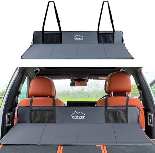ONTYZZ Nicht-aufblasbar Auto Camping Matratze Zusammenklappbar SUV Bettmatratze für Schlafen Tragbar Rücken Sitz Extender für LKW