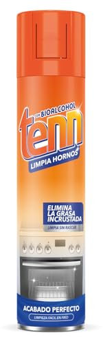 TENN - Limpia Hornos Tenn | Eliminación Eficaz de Grasa y Suciedad Incrustada | Espuma Consistente para una Limpieza sin Esfuerzo
