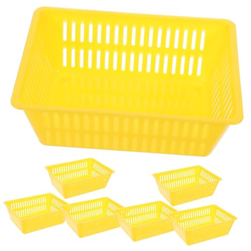 Cabilock 7stücke Plastik Korb Aus Kunststoff Für Münzen Aufbewahrungsbox Korrosionsfest Und Verschleißfest Kleinteile-organizer Mit Kompakter Und Geringem Gewicht