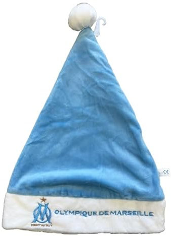 OLYMPIQUE DE MARSEILLE Bonnet Pompon de Noël Om - Collection Officielle