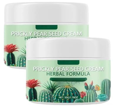 Crema de semillas de higo chumbo Fórmula herbaria Hidratante facial y corporal Nutre e hidrata