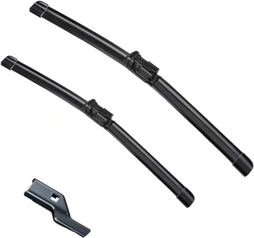 Huiloogye Scheibenwischer für Opel Astra J 2014-2015 Front - Originalgröße - Leise & Kratzfrei - Einfache Montage - 2er Set