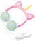 CIYODO 1pc Unicorn Over Ear Headphone Creative Glowing Headset for Comfortable Fit Durable Material for School and Term Use