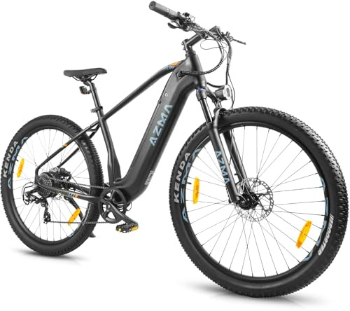 AZMA Bicicleta Electrica Adultos 27.5/29, 8 Velocidades con Bateria Desmontable 720Wh/648Wh, Autonomía 100-150 km – Ebike para Montaña y Urbanos