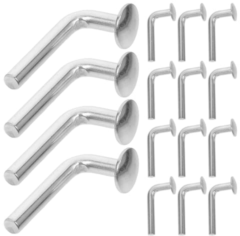 ABOOFAN Lot de 100 Goupilles de Sécurité en Fer Galvanisé M5 pour Rack de Stockage Palette, Résistance Vieillissement et Non-déformation, pour Entrepôt et Usage Domestique