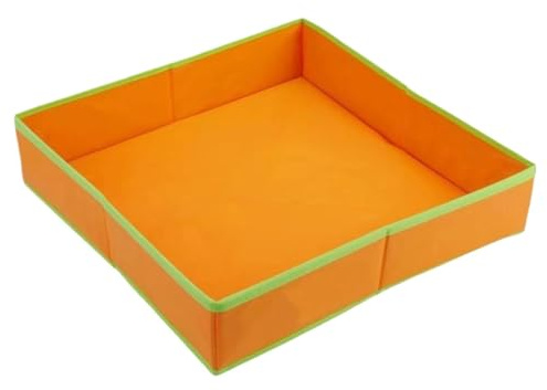 Mesa de arena sensorial para niños, bandeja plegable de tela no tejida, ligera, portátil, fácil de limpiar, diseño duradero, bandeja de juego para niños y niñas, actividades en interiores, playa