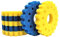 AquaOne Ersatzschwämme Druckteichfilter CPF-30000 CPA-30000 Teichfilter Filter Ersatzschwamm Set Bachlauf UVC Klärer Filter Teich Lampe