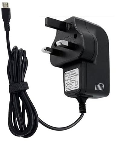 TheMax® High Capacity 3 UK-Pin Micro-USB Home Wall Mains Charger Power Supply (CE Approved and RoHS Certified) Compatible with Galaxy S7 S6 S5 S4 S3, Nokia lumia 920, HTC One X Etc