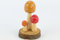 RiloStore 3er Aufsteller Fliegenpilz Holz Pilze Tischdeko Holzpilze Fliegenpilze auf Holzscheibe Deko Pilz Set Herbstdeko Tischschmuck Gastro Herbst Arrangement hb135