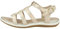 Geox Femme D Sandal Vega A Sandales, Sand, 42 EU
