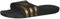adidas Adissage Slides, Diapositive Unisex-Adulto, Core Black/Gold Metallic/Core Black, 46 EU