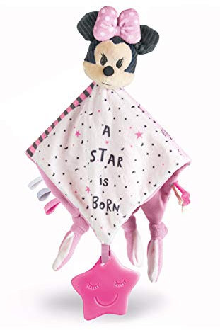 Clementoni 17344 Disney Baby Minnie Kuscheldeckchen, Multicolor