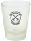 Shirtinstyle Schnapsglas Glas, Heimathafen Norderney Anker. Urlaub Heimat Familie Zu Hause Freunde Spruch, Weiß