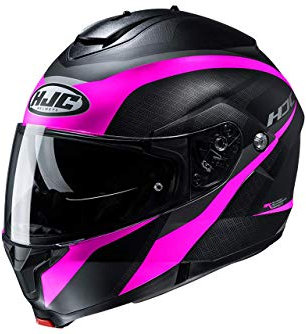 HJC Helmet C91 TALY BLACK/PINK S