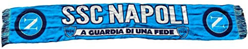 Napoli Sciarpa Ufficiale Jacquard in Acrilico azzurra SCJNAFEDE