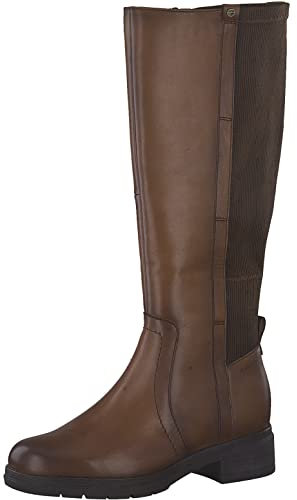 Jana 8-85602-29, Stivali a metà polpaccio Donna, Marrone ( COGNAC ), 37 EU Larga