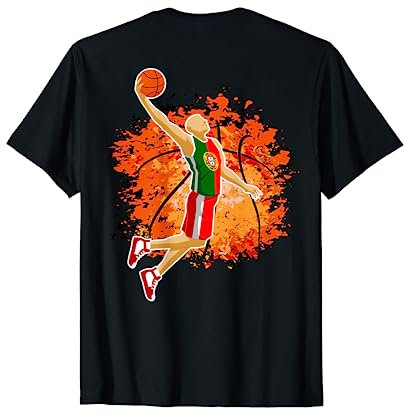 Maillot de basket Portugal National - Slam Dunk Portugal T-Shirt