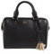 DKNY Women's Small Bag Duffle, Black/Gold