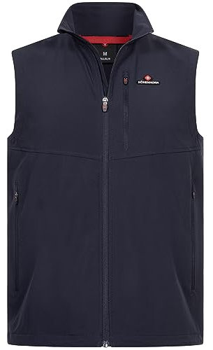 Höhenhorn Allalin Herren Weste Softshell Dunkelblau Gr. 3XL