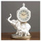 Vintage Tischuhr Retro-Tischuhr, Tischdekor-Schreibtischuhr, Elefant Retro-Manteluhr, Wohnzimmerdekoration Nicht-Tischtischuhr for Zuhause, Ausstellungsständer, Büro, Schlafzimmer Traditionelles/Klass