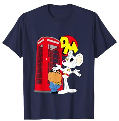 Danger Mouse Red Telephone Box T-Shirt