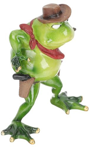 BESPORTBLE Skulptur Teich Deko Gartenzwerge Dekofigur Winter Frühling Dekoration Hochzeit Party Teichdeko Gartenfigur Frosch Figuren Weihnachten Krankenschwester Harz Zubehör