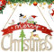 DTYGUIXE Décoration de Noël a Suspendre en Bois 29 * 20.5 * 0.6cm Plaque en Bois à Suspendre Ornement Suspendu pour Arbre de Noël pour Portes Arbres Fenêtres Jardins