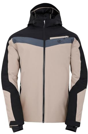 Dare2B Herren Mens Eagle Ii Jacket Skijacke, schwarz grau, L