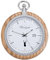 Waidzeit Herren Taschenuhr Edelstahl Holz braun mit Uhrenkette UWAYT01 Analoguhr