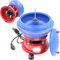 ZXNANA Professional Rock Tumbler Kit, Electric Rock Tumbler Vibratory Bowl,8inch Vibratory Rock Tumbler Bowl Tumbling Polishing Machine