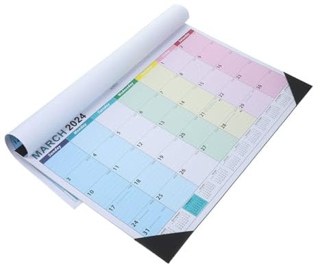 GRIRIW Wandkalender Groß Zeitplan Kalender Mit Monatsübersicht Aus Papier Klassisch Kreativ Für Zuhause Und Büro Mehrzweckplaner Für Lehrer Und Studenten