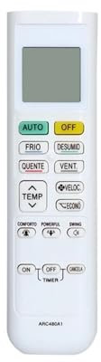 1 Control Remoto ARC480A1 for Aire Acondicionado DAIKIN, Repuesto for Controlador de CA ARC480A2, ARC480A3, ARC480A4 y ARC480A6.