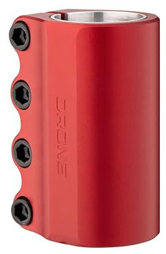 DRONE SCOOTER Collier De Serrage Trottinette - Contrast 3 SCS Clamp - Rouge