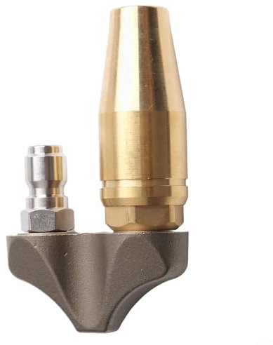 Ugello turbo inverso per idropulitrici, getto da 38 pollici con rotazione ad alta velocità per una migliore pulizia