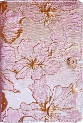 ipoul pärm påfyllningsbar dagbok, A5, linjerat papper, rosa lilja