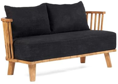 Bazar Bizar Le Sofa Malawi – Natur, Schwarz