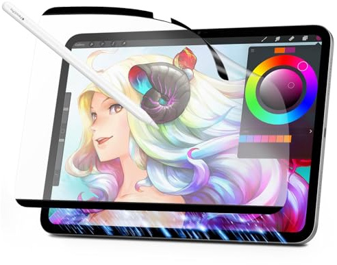 MoKo Protezione dello Schermo in Carta Magnetica per iPad Pro 11 Pollici 2024/2025 M4/M5, Pellicola Protettiva Staccabile e Riutilizzabile per iPad 11 Pollici 5a Gen