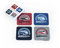 BRISA VW Collection Volkswagen Sottobicchieri per bevande in sughero con rivestimento in MDF Campervan T1 Bus design (Set di 4/Logo Vintage/Multicolore)
