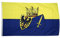 Flaggenfritze Fahne/Flagge Deutschland Stadt Essen + gratis Sticker